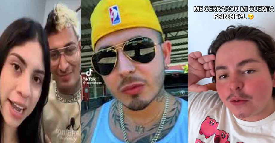 TikTok: le tumban la cuenta a El Ricky y otros influencers que participaron en la Casa de Yeik