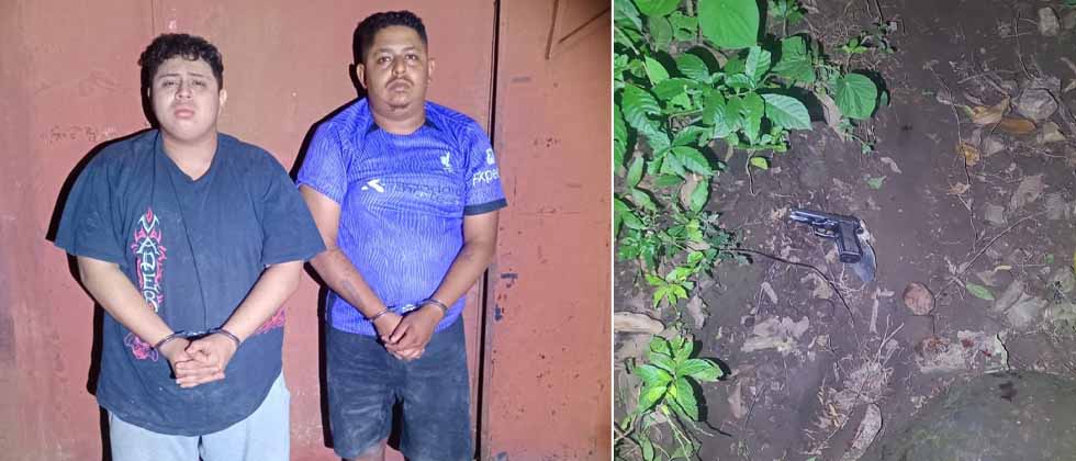 Capturan a dos distribuidores de droga tras enfrentamiento armado en La Paz