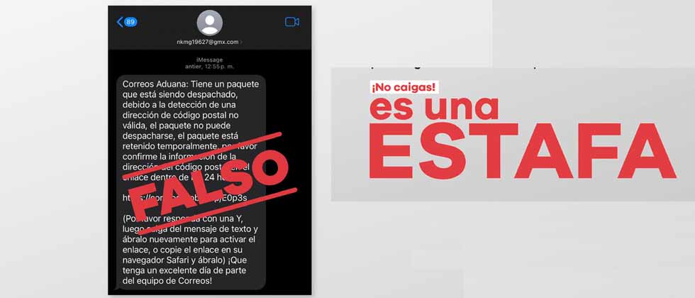 Aduanas advierte a los salvadoreños por nueva modalidad de estafa por mensaje de texto