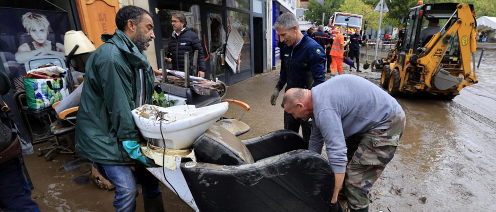 FRANCIA: Lluvias torrenciales causan inundaciones en centro de Paris