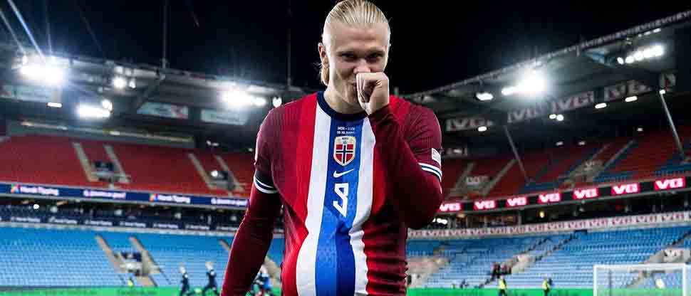 Erling Haaland anuncia que será papá