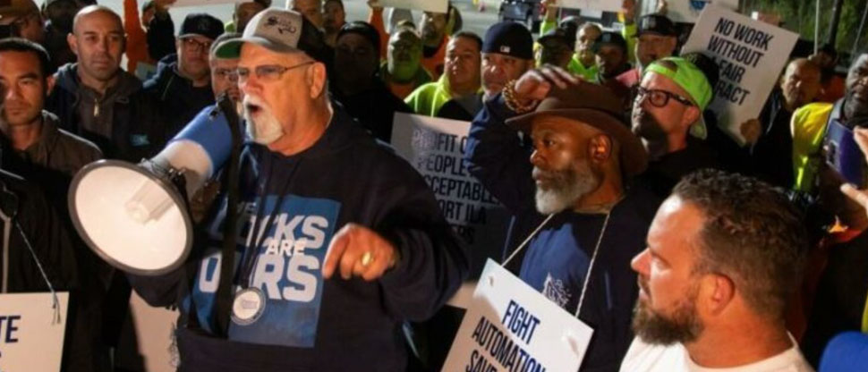 E.E.U.U: Comienza una huelga en los principales puertos