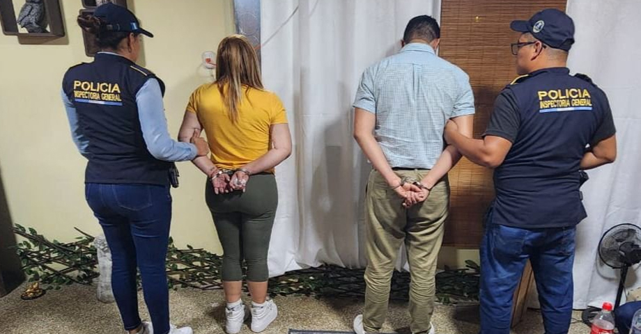 Salvadoreña es capturada en Guatemala acusada de trata de personas