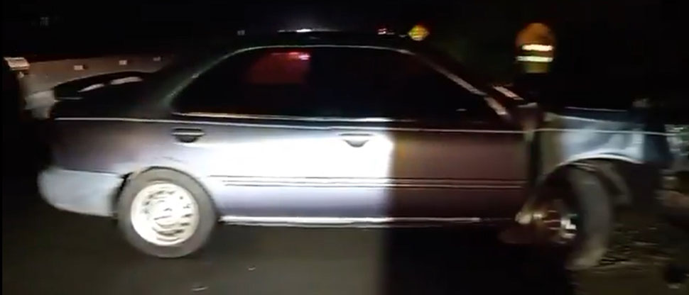 Accidente de tránsito deja una persona lesionada y genera caos vehicular en carretera Los Chorros