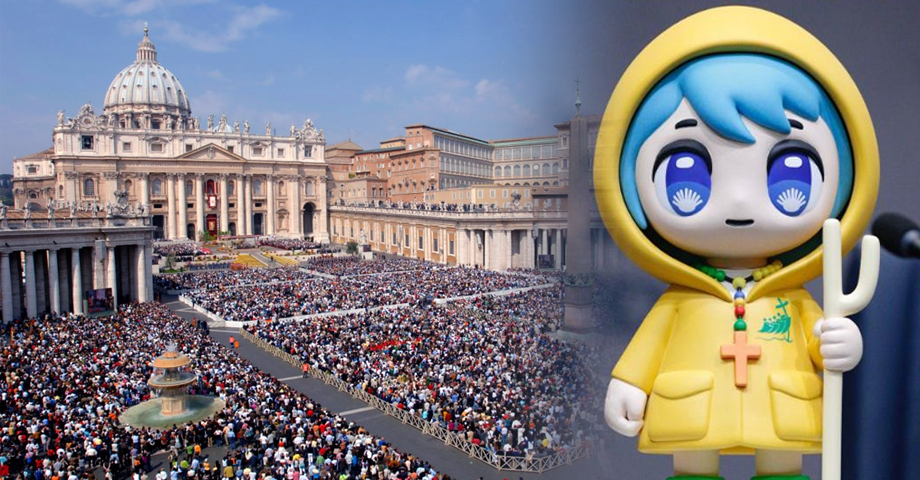 El Vaticano presenta a “Luce”, la mascota del Jubileo 2025