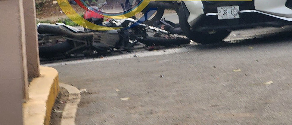 Motociclista pierde la vida tras accidentarse en Sonsonate