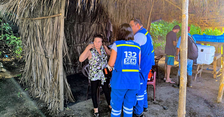 Motociclista atropella y deja lesionada a una mujer en La Libertad