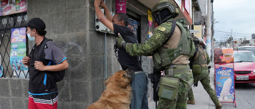 ECUADOR: Declaran nuevamente estado de excepción ante violencia narco