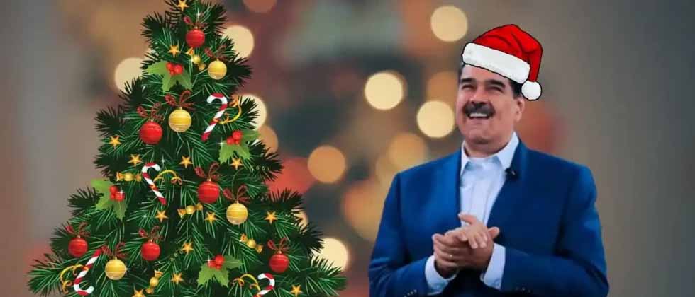 Ya es Navidad en Venezuela tras decreto de Nicolás Maduro