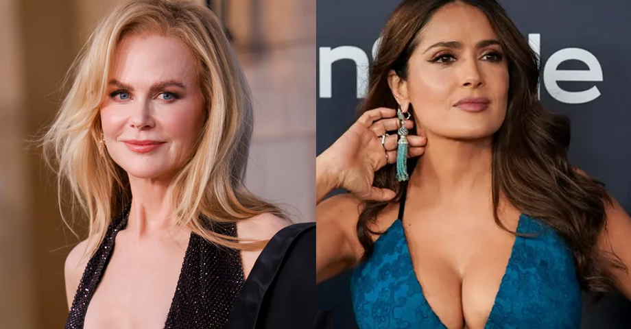 Pelea entre Salma Hayek y Nicole Kidman enciende las redes sociales