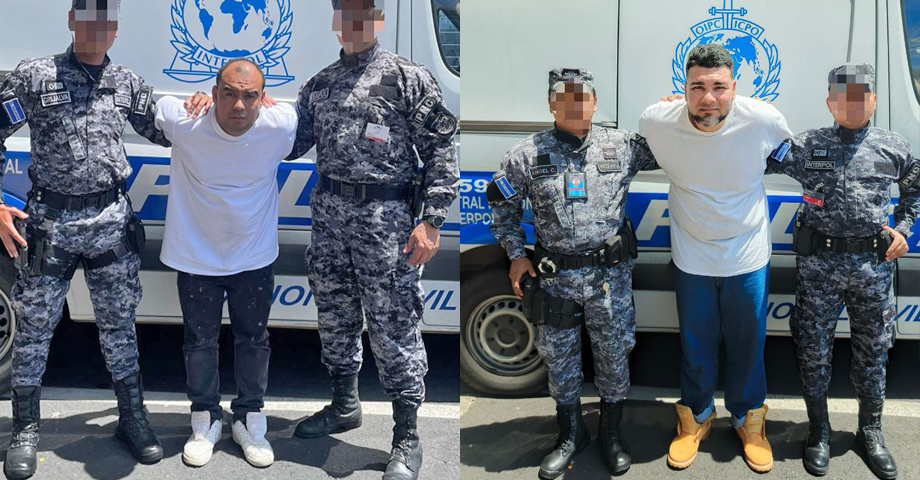 Pandilleros expulsados de EE.UU. son capturados de inmediato tras arribar al país