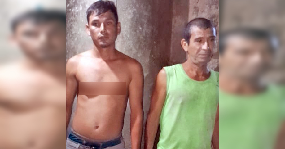 Capturan a padre e hijo por atentar contra un ciudadano y maltratar a un perro