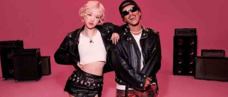 Rosé de BLACKPINK lanza nueva canción con Bruno Mars en redes sociales