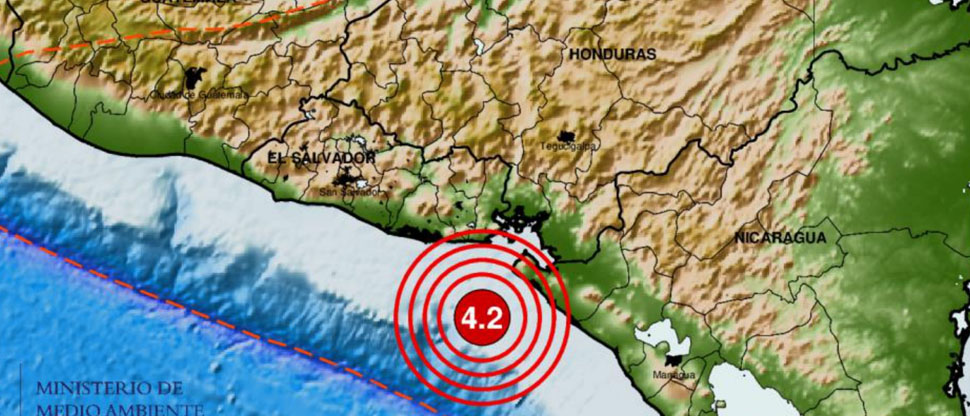 Salvadoreños perciben esta tarde fuerte sismo ocurrido en el oriente del país  