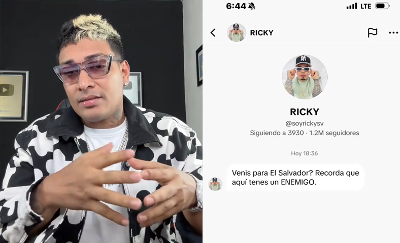 TikToker hondureño rechaza participar en “La Casa de Yeik” tras sentirse amenazado por El Ricky