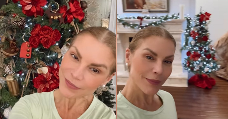 Olga Tañón inaugura la Navidad en su casa en pleno mes de octubre