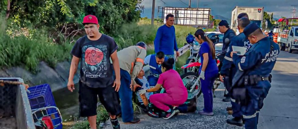 Un lesionado deja fuerte accidente de tránsito en La Libertad