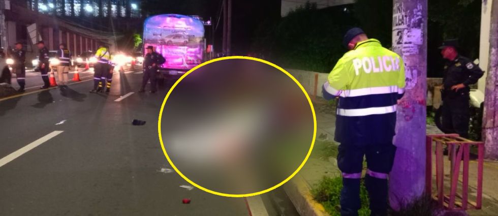 Grave accidente deja a un hombre sin vida en la alameda Juan Pablo II