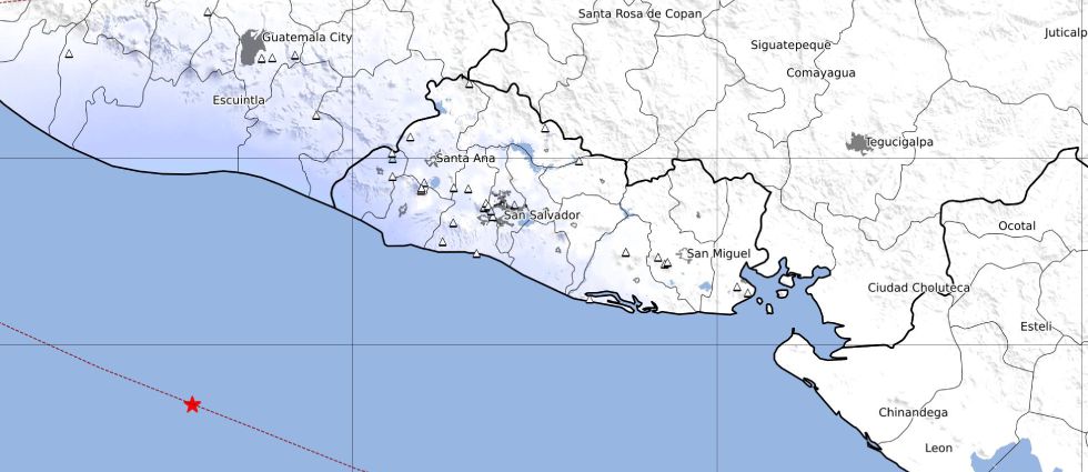 Sismo de 4.1 grados sacude parte del país esta tarde de viernes