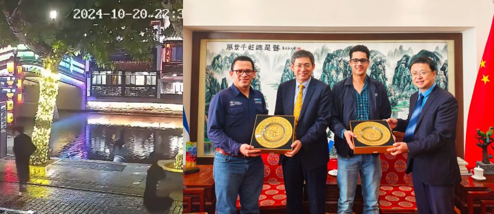 ¡Heroico! Embajada agradece a salvadoreños que se lanzaron a un río en China para rescatar a dos personas