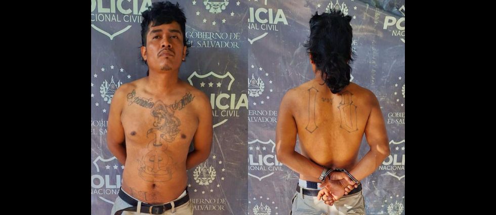 Capturan a temido gatillero de una clica de la 18-S que operaba en San Martín