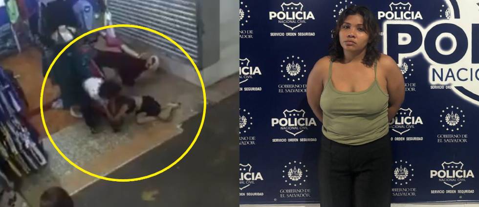 Capturan a hondureña que agredió a una mujer en el mercado de La Unión