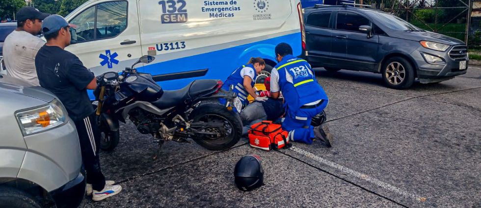 Reportan un lesionado por accidente en el bulevar Tutunichapa