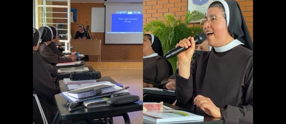 Video: monjitas franciscanas demuestran sus dones para cantar rancheras
