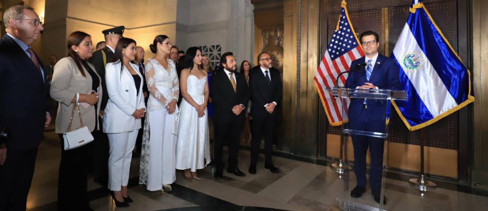 Próximo Fiscal General de EEUU y primer Presidente del U.S. Congressional El Salvador Caucus reciben a Vicepresidente Ulloa y Junta Directiva de la Asamblea Legislativa