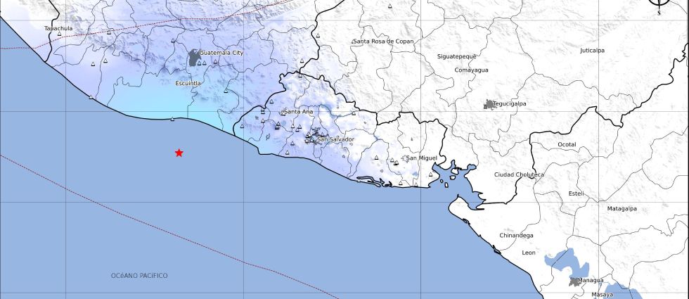 Sismo de 4.7 grados frente a la costa de Guatemala también sacude parte de El Salvador