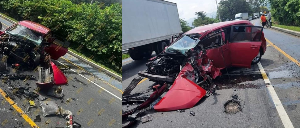 Un fallecido en accidente de tránsito en tramo de la Claudia Lars, La Libertad