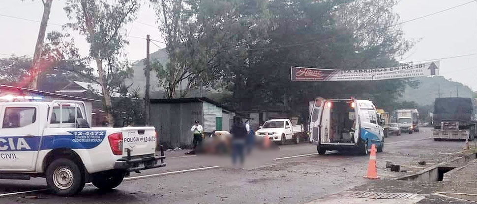 Paramédicos auxilian a ciclista que fue atropellado en Morazán