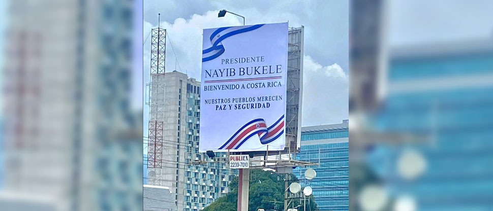 COSTA RICA se prepara para recibir al presidente Bukele