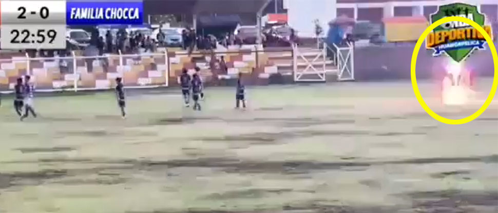 PERÚ: Rayo impacta a varios futbolistas, uno de ellos perdió la vida instantáneamente