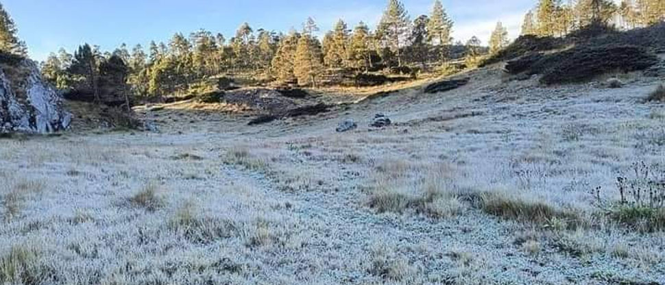 Se registra la primera “nevada” de la temporada en la región montañosa de Guatemala