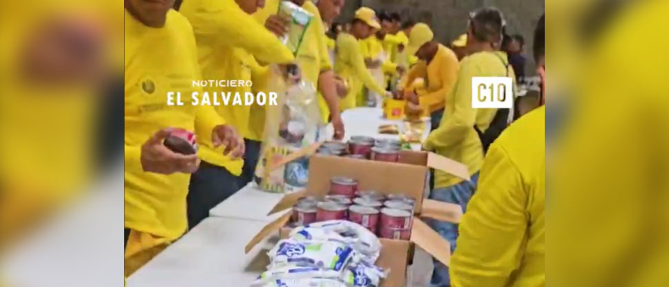 El Salvador enviará 50,000 paquetes de alimentos como parte de la ayuda a Costa Rica