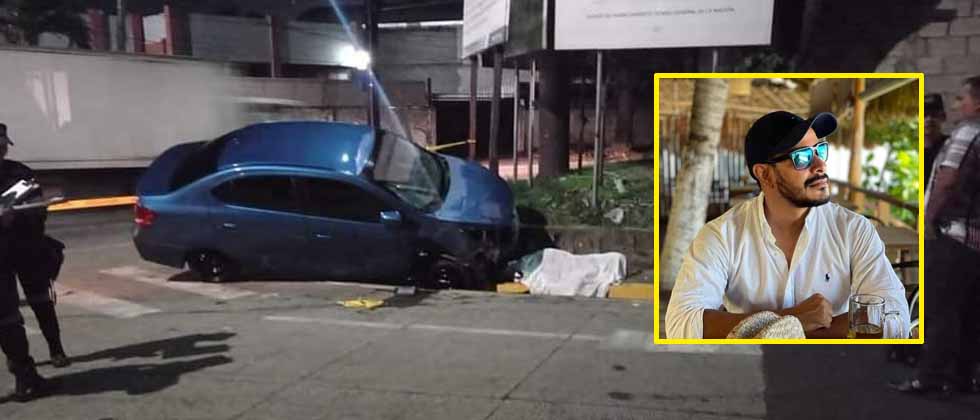Él era Julio, motociclista que falleció tras ser arrollado por un vehículo en Santa Tecla