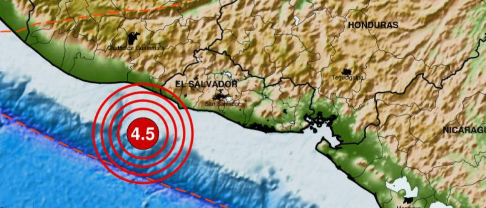 Fuerte sismo estremece la zona occidental del país