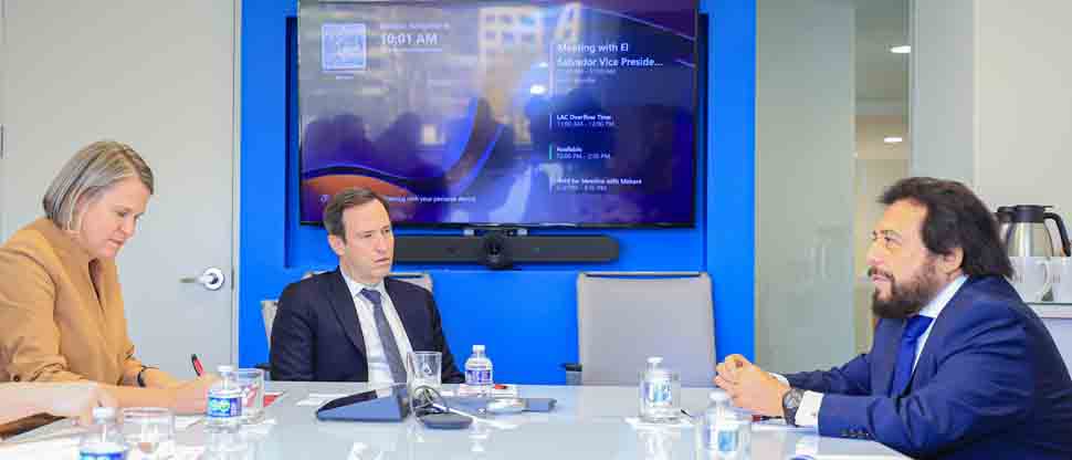 Vicepresidente Ulloa sostiene reunión con autoridades del International Republican Institute en EEUU
