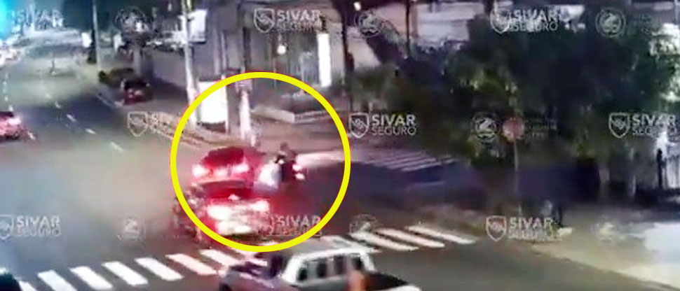 Conductor imprudente hace giro indebido y provoca fuerte accidente vial