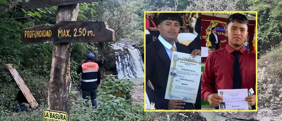 Ellos eran los hermanitos que se ahogaron en una poza: Fueron a celebrar su graduación