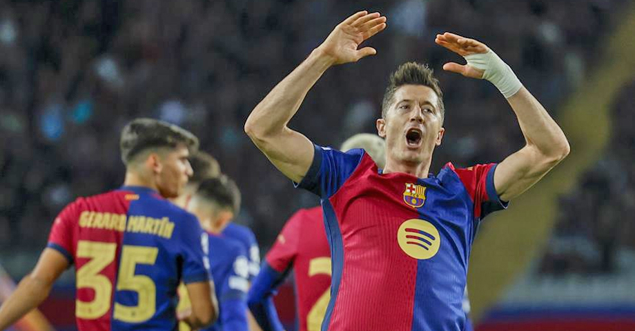 El Barca le ganó al Brest en Montjuic y encarrila su camino hacia los octavos