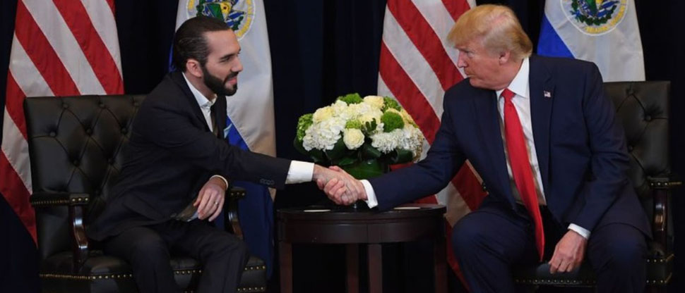 Presidente Bukele sostuvo conversación telefónica con el recién electo presidente Donald Trump