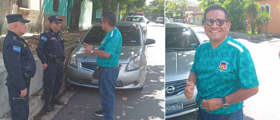 Ayudan a localizar vehículo de salvadoreño tras olvidar donde lo dejó estacionado
