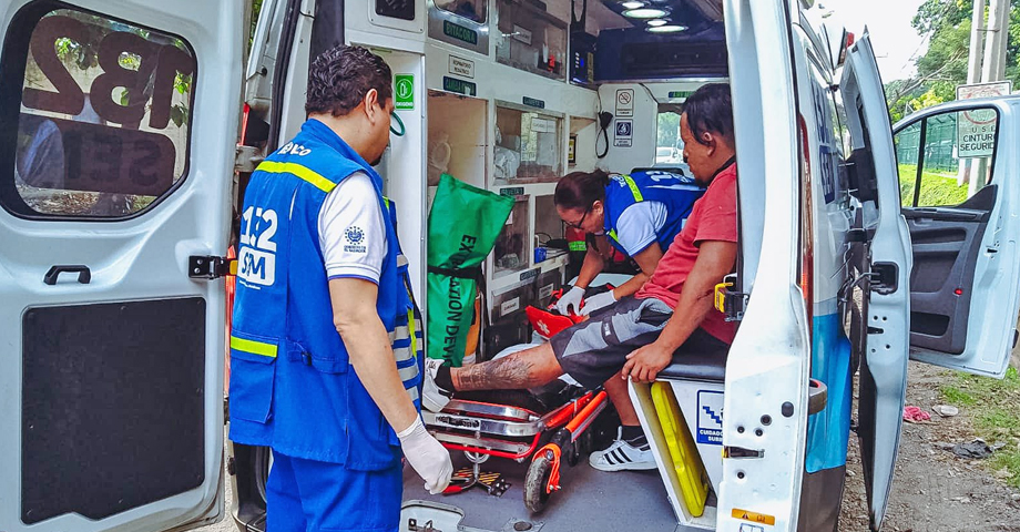 Reportan varias personas lesionadas tras grave accidente en carretera a Metapán