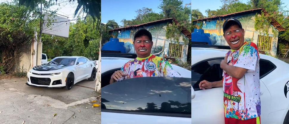 Cocolito muestra su nuevo vehículo que se compró con dinero ganado de las batallas en TikTok