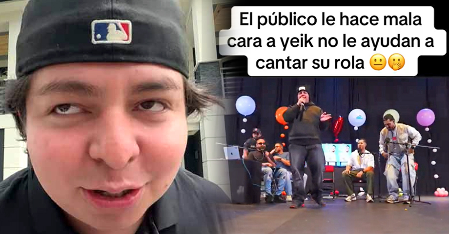 Yeik les pide a jóvenes que canten con él La Ley Gitana y lo dejan “con los trapos hechos”