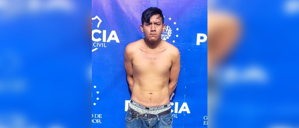 Capturan al “Queco”, pandillero que pretendía huir del cerco de seguridad en San Marcos