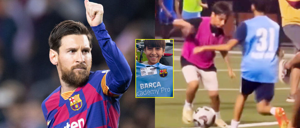 Las canteras del FC Barcelona preparan al nuevo Messi que es salvadoreño
