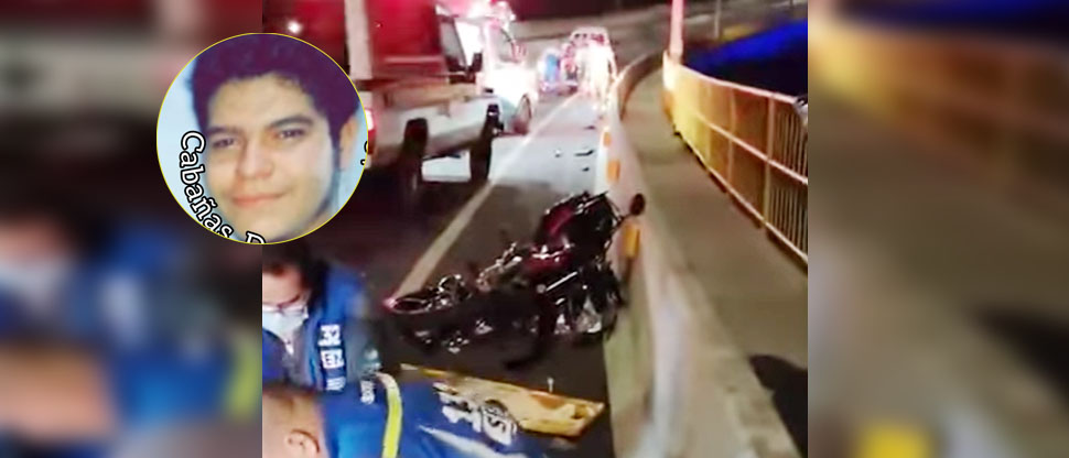 Identifican a joven motociclista que falleció tras accidentarse en carretera al Puerto de La Libertad